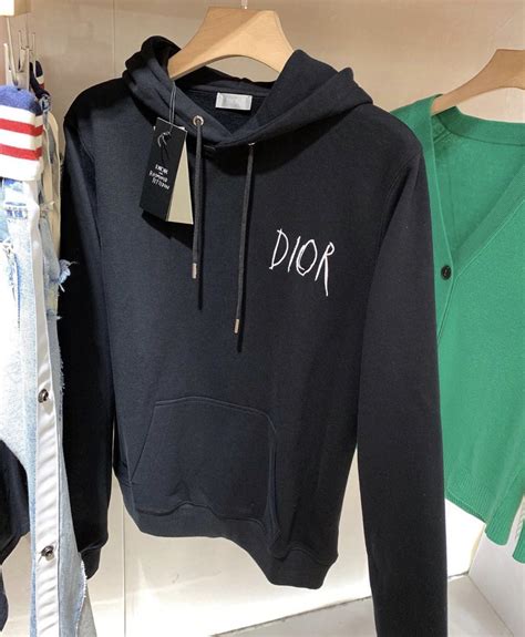 christian dior champion hoodie|dior hooded sweater.